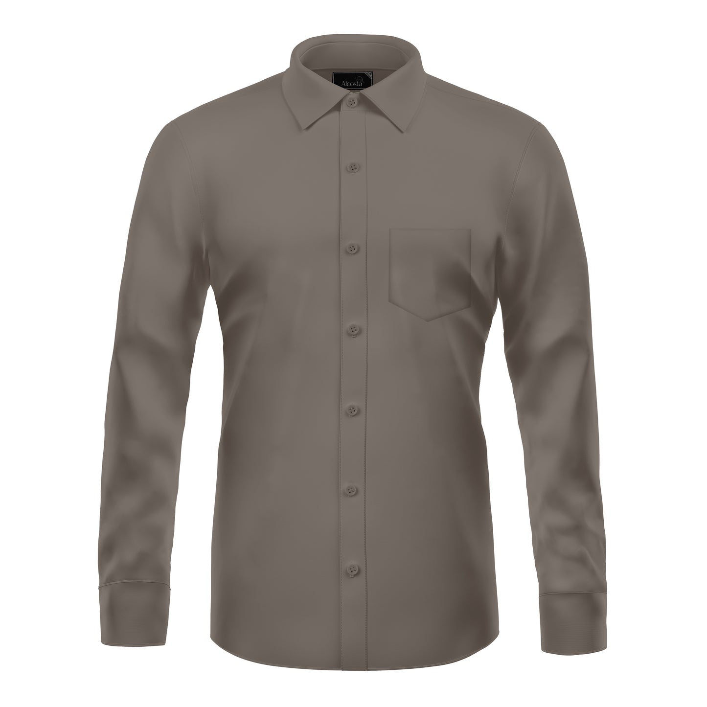 FORMAL WEAR DARK GREY SHIRT