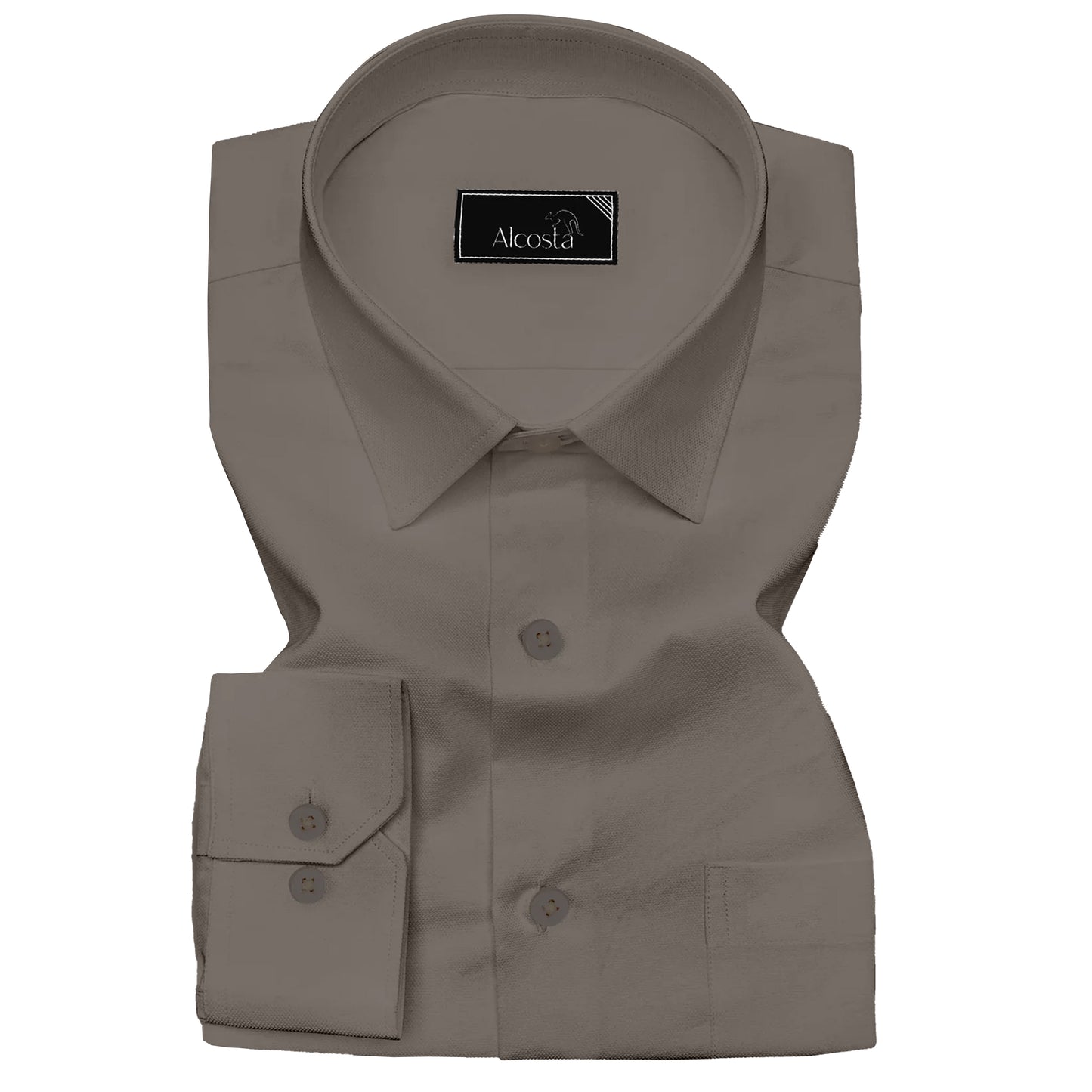 FORMAL WEAR DARK GREY SHIRT