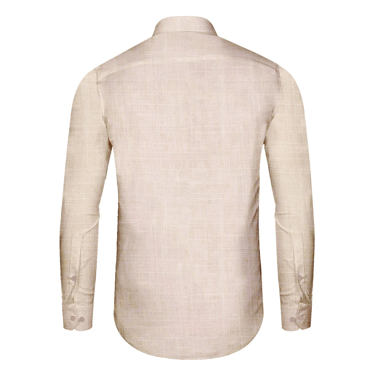 LIGHT BEIGE LINEN COTTON SHIRT